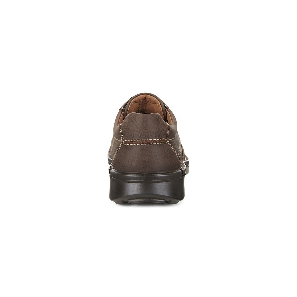 Mens Oxford Shoes - ECCO Fusion Ii Tie - Brown - 6084GDLXB